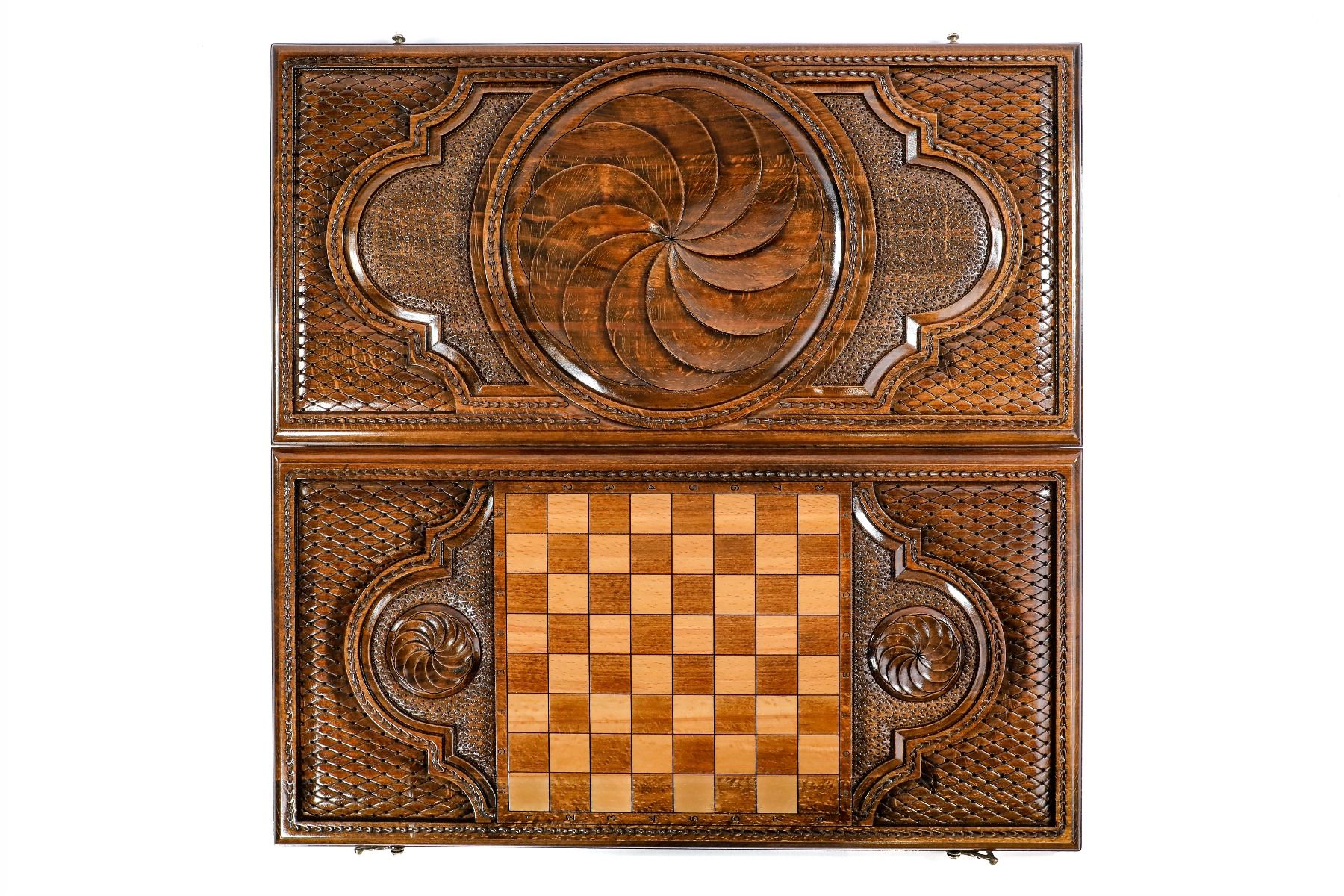 Eternity - Chess & Backgammon Board Handcrafted