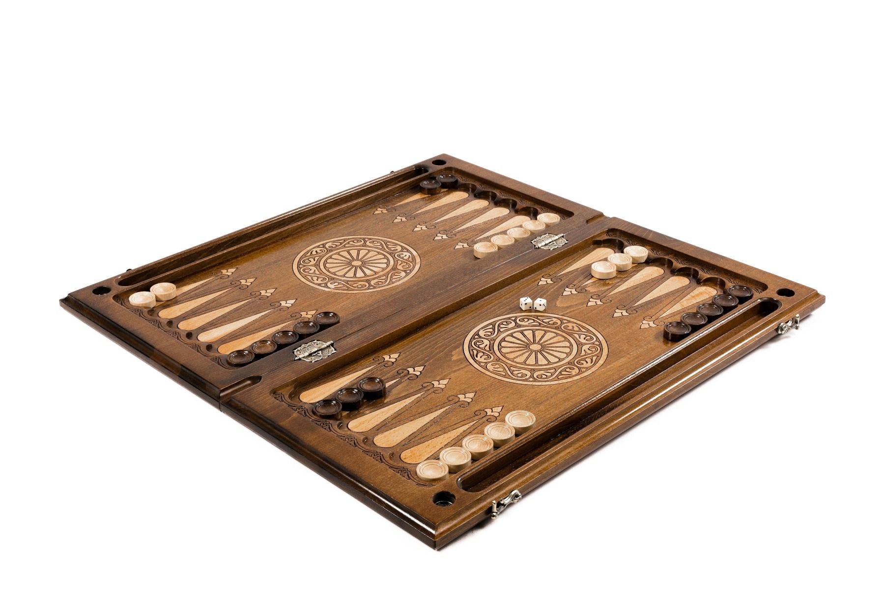 Eternity - Chess & Backgammon Board Handcrafted