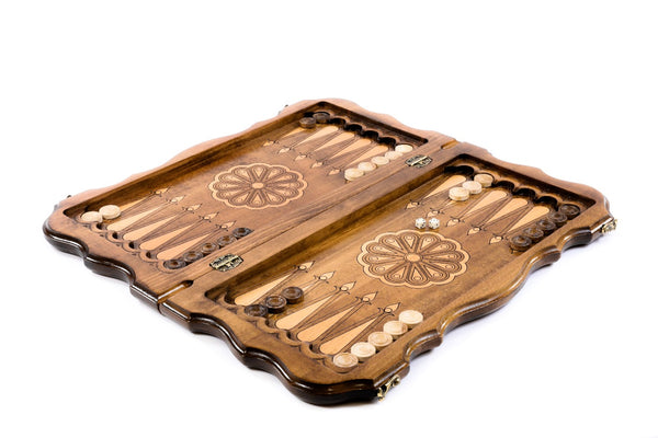 Chateau Royale Board – Luxury Handcrafted Chess & Backgammon Set