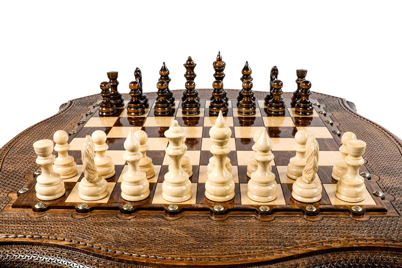 The Prestige – Luxury Handcrafted Chess Table Set