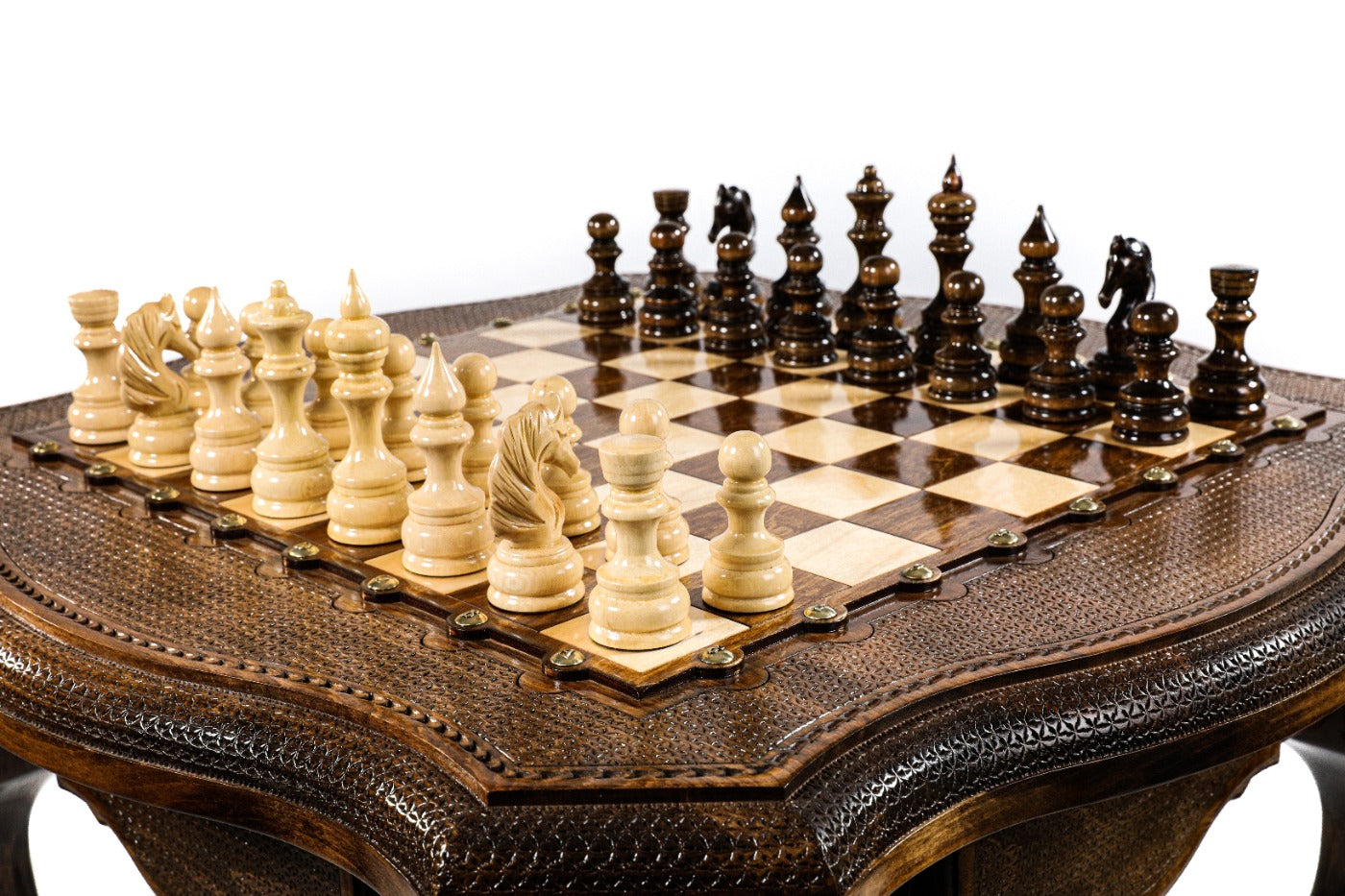 The Prestige – Luxury Handcrafted Chess Table Set