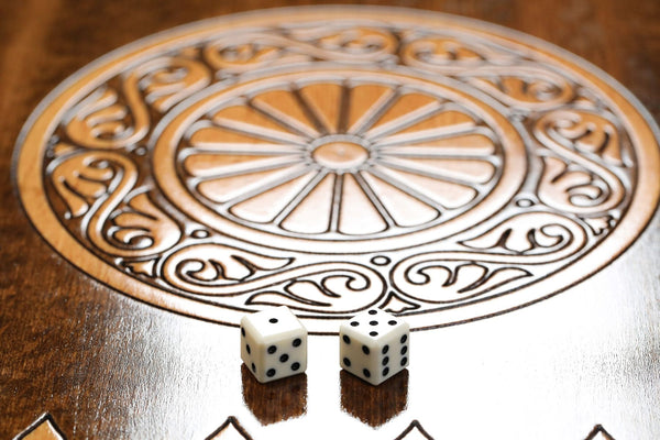 Eternity - Chess & Backgammon Board Handcrafted