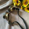 Brassbound Sunshade Steampunk Goggles – A Vision of Vintage Elegance