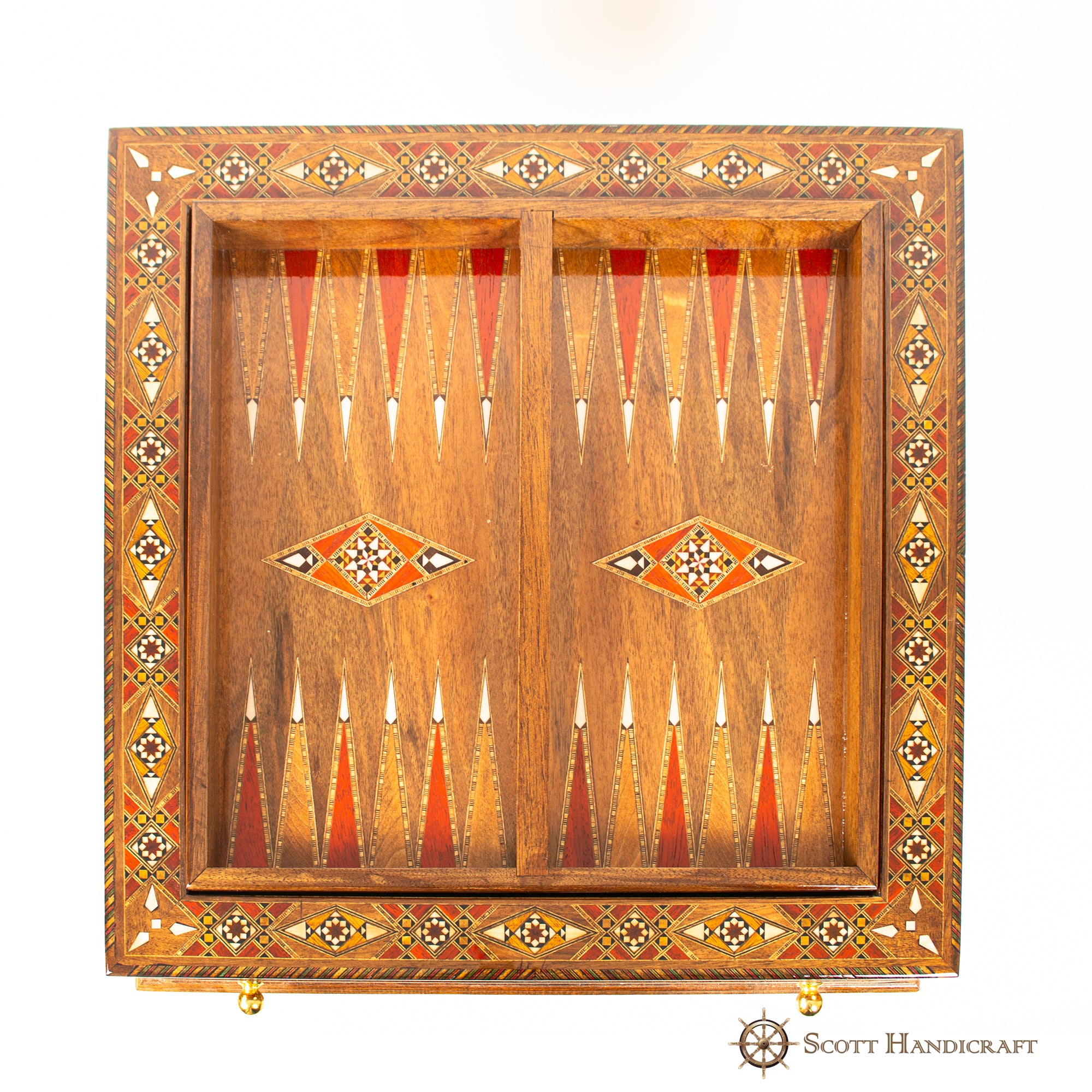 PREMIUM CHESS, BACKGAMMON & CARD GAMES TABLE HANDCRAFTED BY SCOTT HANDICRAFTS