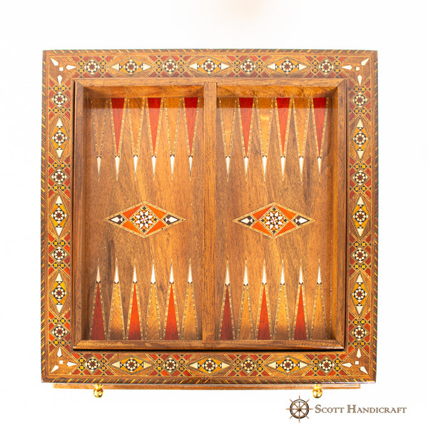 PREMIUM CHESS, BACKGAMMON & CARD GAMES TABLE HANDCRAFTED BY SCOTT HANDICRAFTS