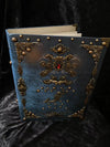 Handcrafted Vintage Steampunk Journal with Ornate Metal Accents