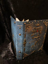 Handcrafted Vintage Steampunk Journal with Ornate Metal Accents