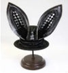 Steampunk Mini Pet Hat with Feather Accent & Sunglass Chains