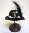 Steampunk Mini Pet Hat with Feather Accent & Sunglass Chains