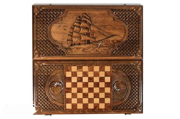 Customizable Handcrafted Luxury Chess & Backgammon Boards