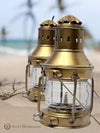 Antique Finish Nautical Ship Lantern Lamp, Maritime Charm for Your Home or Boat