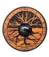 Tree of Life Battle Worn Shield from Viking Norse Mythology  - Handcrafted