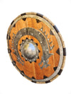 Viking Flying Dragon Wooden Shield Handcrafted with Antique Finish