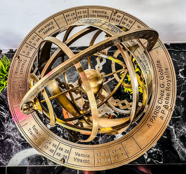 Sphere Compass Model Large Brass Armillary Sphere 18