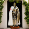 Medieval Knights Templar Armor Suit, Full Steel Templar Body Suit Fully Wearable.