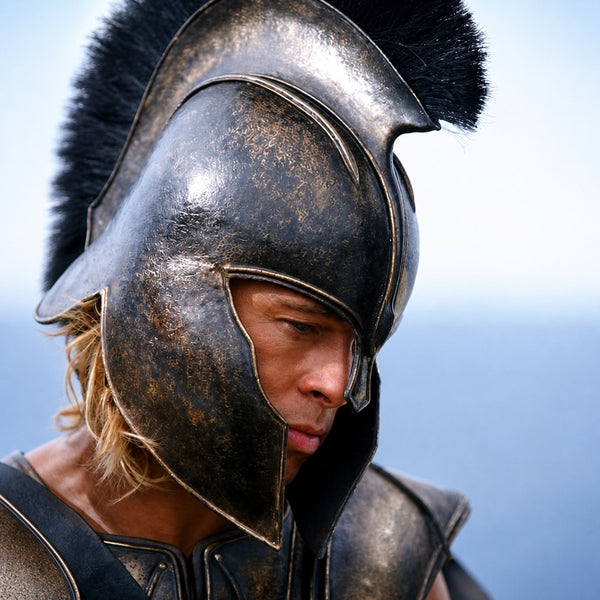 Achilles Trojan Warrior Helmet, Handcrafted Steel