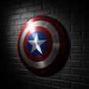 LARP Metal Shield Replica — Full-Size Handcrafted Combat Shield.