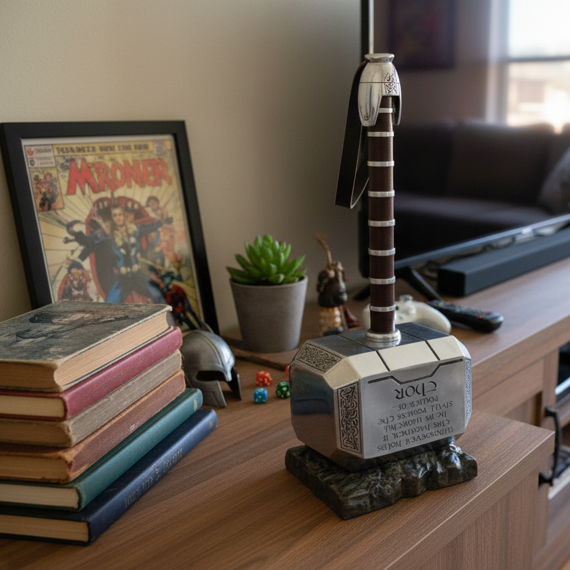 GOD OF THUNDER  HAMMER - Handcrafted Mjolnir