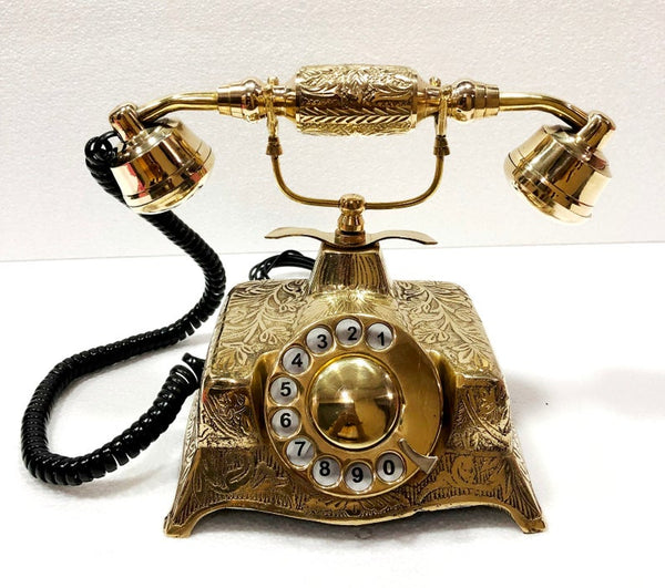 Victoria Model Dial Telephone - Handcrafted