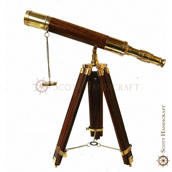 Nautical Marine Tripod Telescope 18’’ by Scott handicrafts.