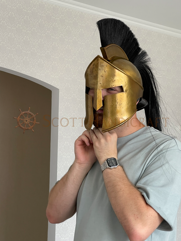 The Great Spartan king Leonidas Helmet
