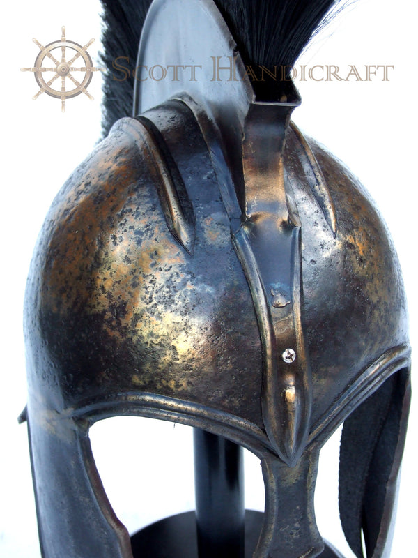 Great Achilles, Trojan Warrior - Troy Helmet