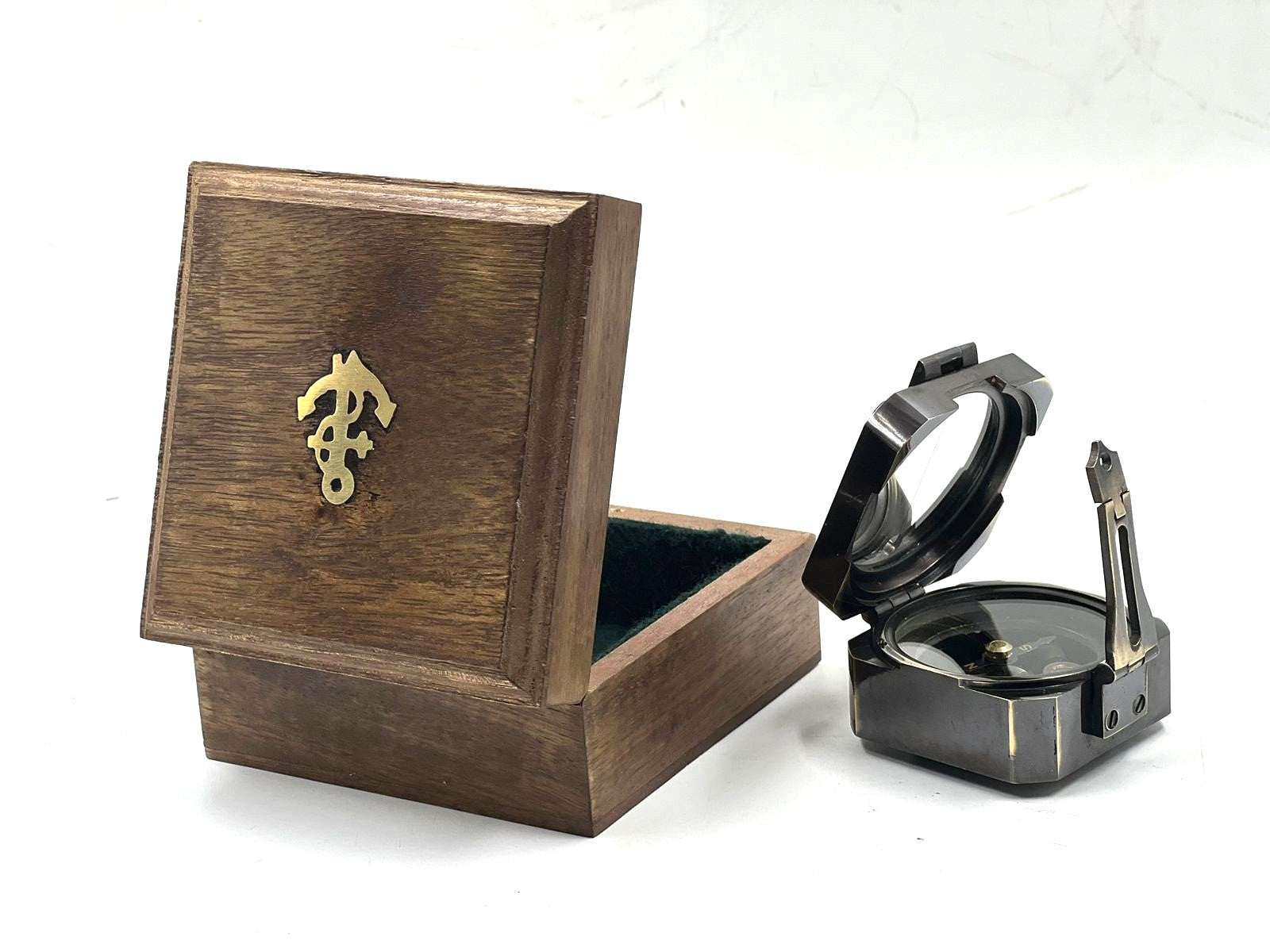 Wooden Box for Kelvin & Hughes Compass - Gift box