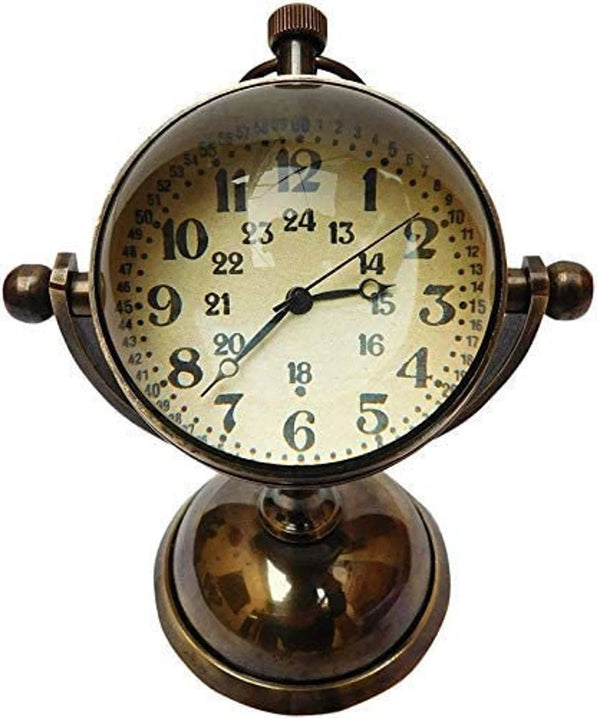 Brass Vintage Model Nautical Table Clock