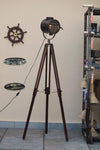 Vintage Model Antique Brown Home Decor Tripod Floor Lamp - Scott Handicrafts