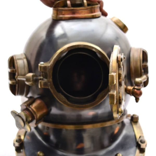 Unique Design Art Collectible Deep Sea Diving Helmet.