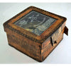 Solid Brass Sextant With Handmade Leather Case-Marine Gift.