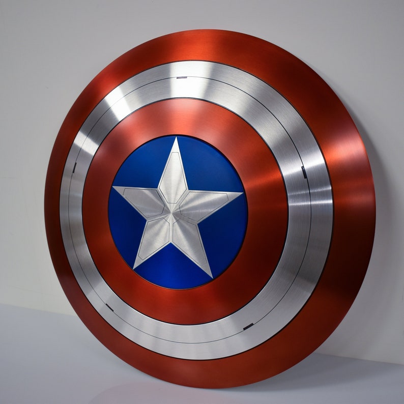 LARP Metal Shield Replica — Full-Size Handcrafted Combat Shield.