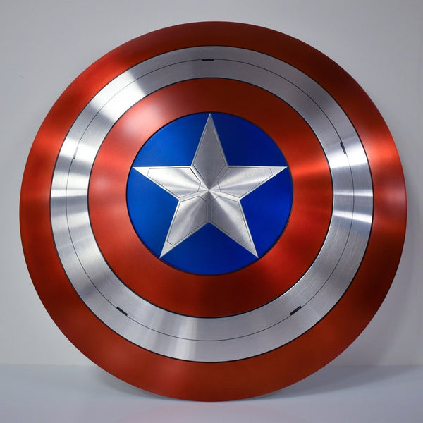 LARP Metal Shield Replica — Full-Size Handcrafted Combat Shield.