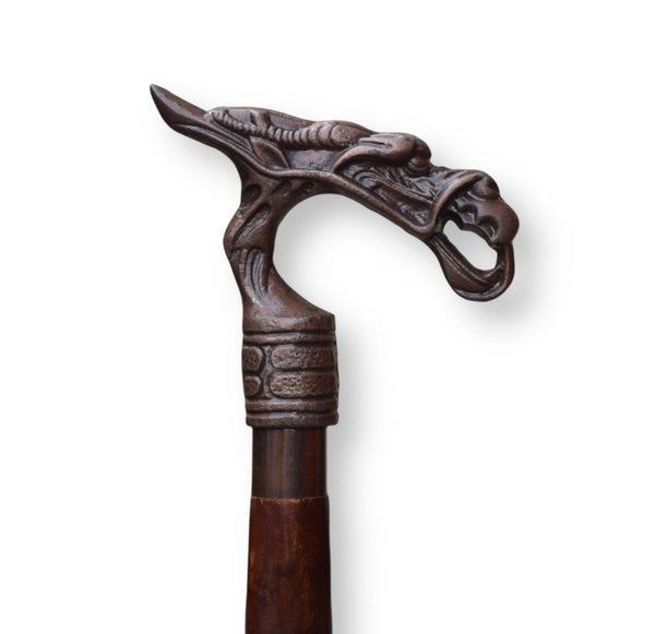 Dragon Head walking stick