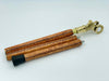 Mountain Goat leather stick walking stick